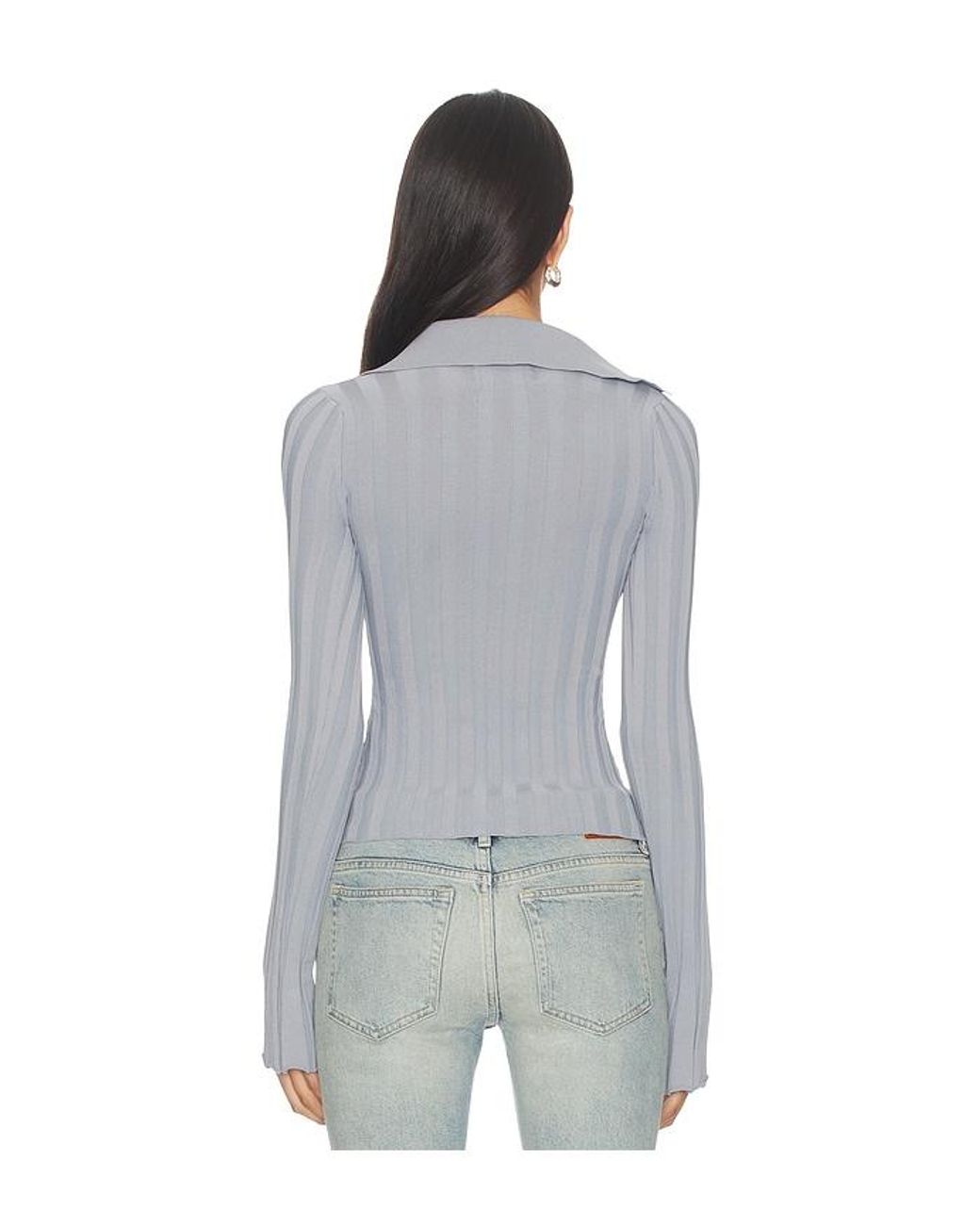 ALL THE WAYS Blue Azarliah Sweater Top
