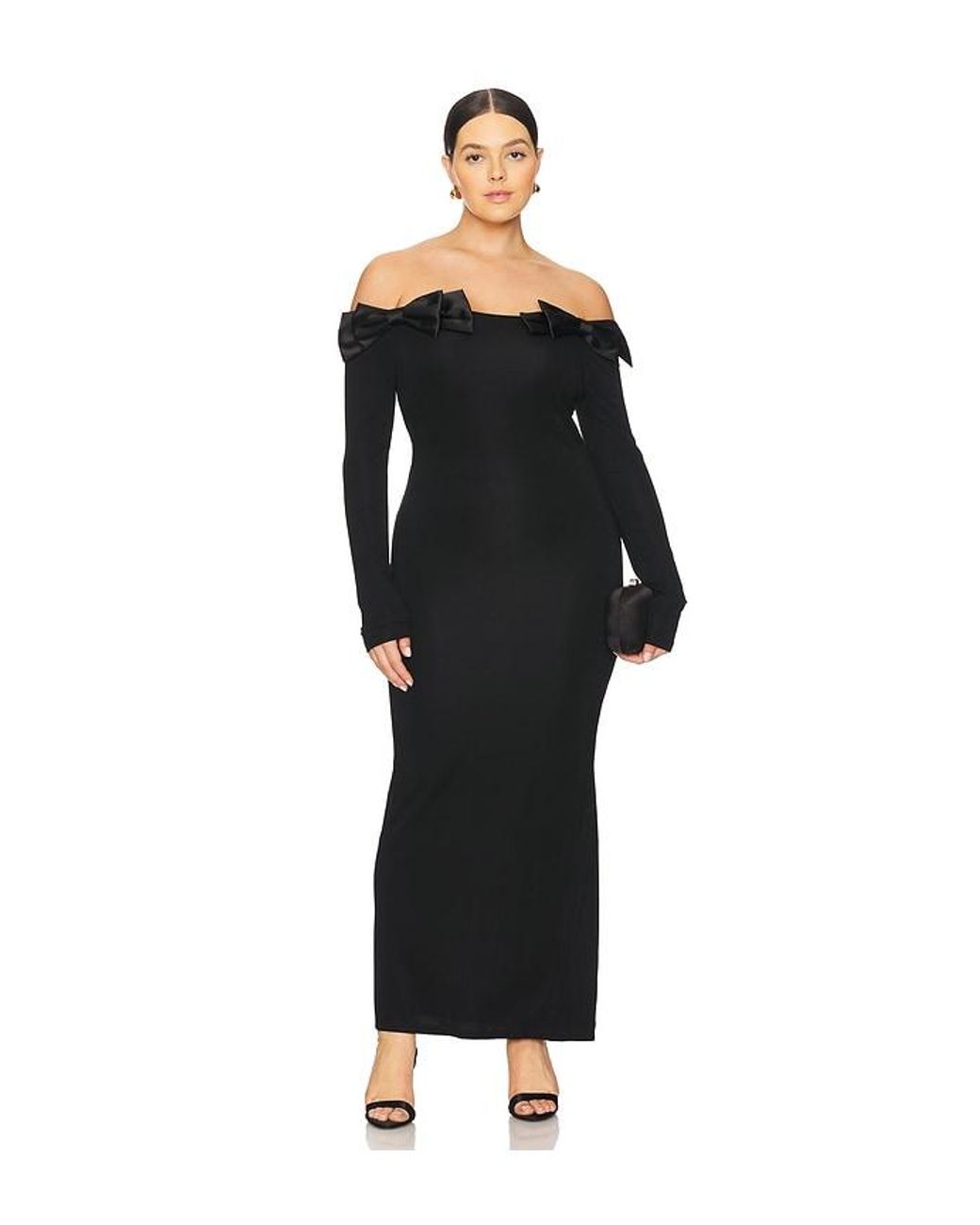 L'academie Black Dinara Dress