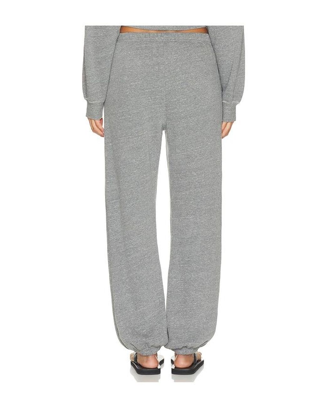 ÉTERNE Gray Tri-Blend Fleece Boyfriend Pocket Sweatpant