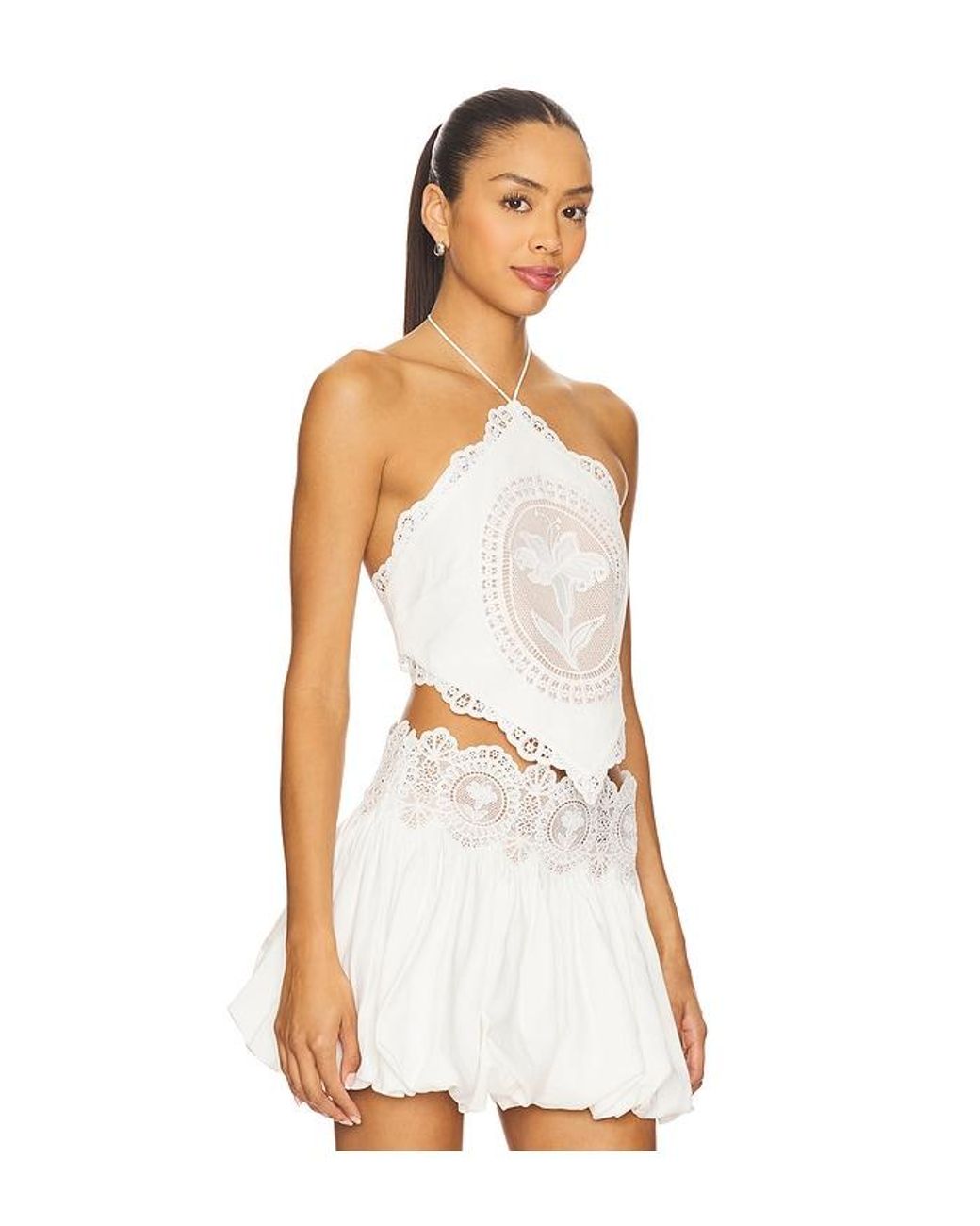 retroféte White Summer Top