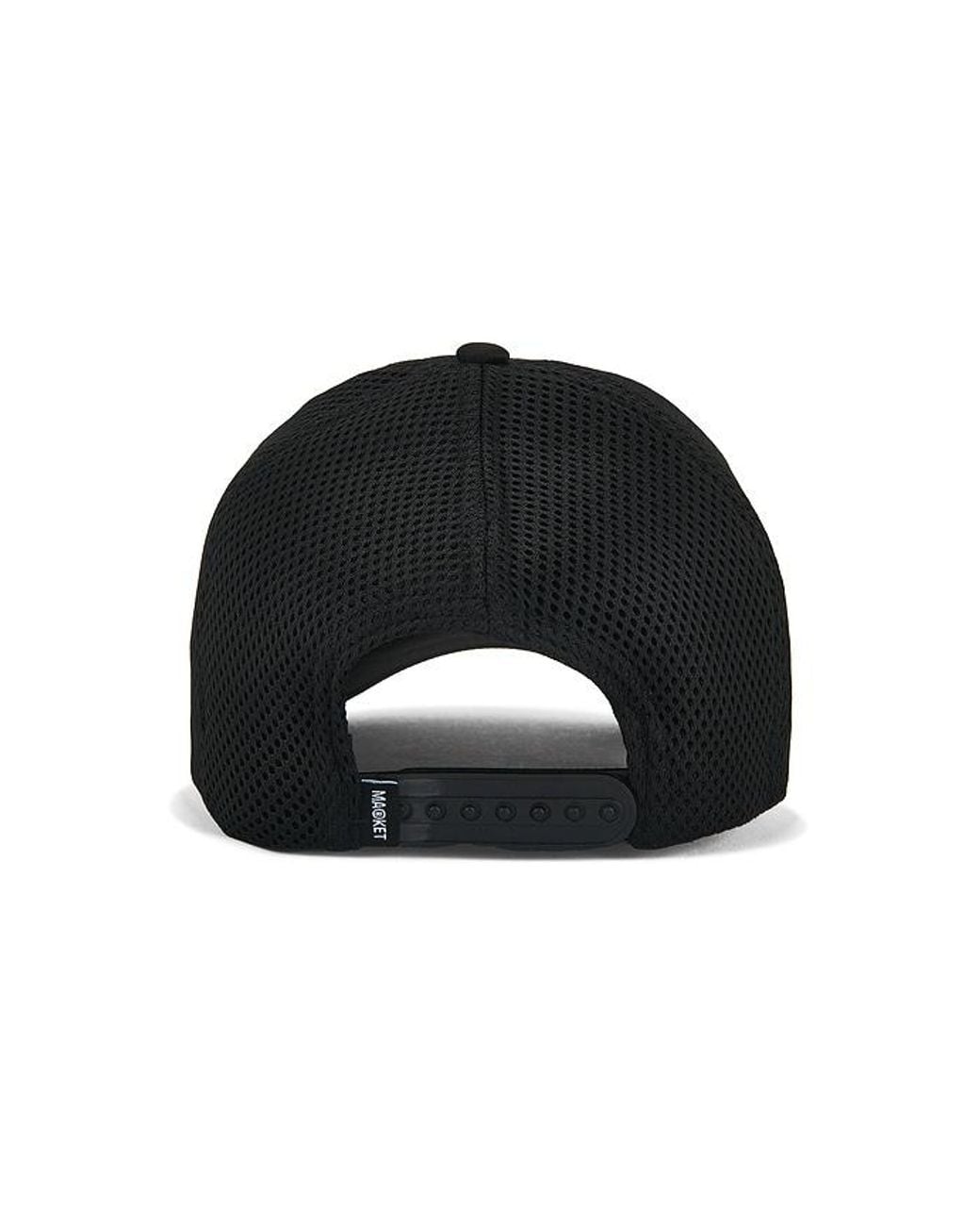 Market Black Garage Trucker Hat for men