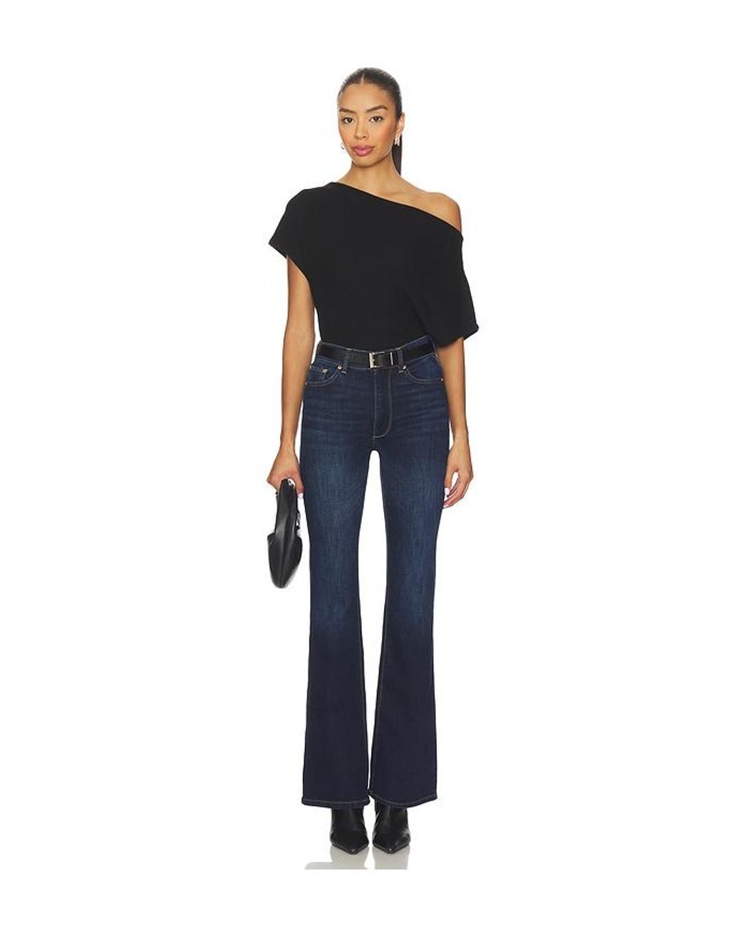 LNA Black Ryan Sleeveless Top
