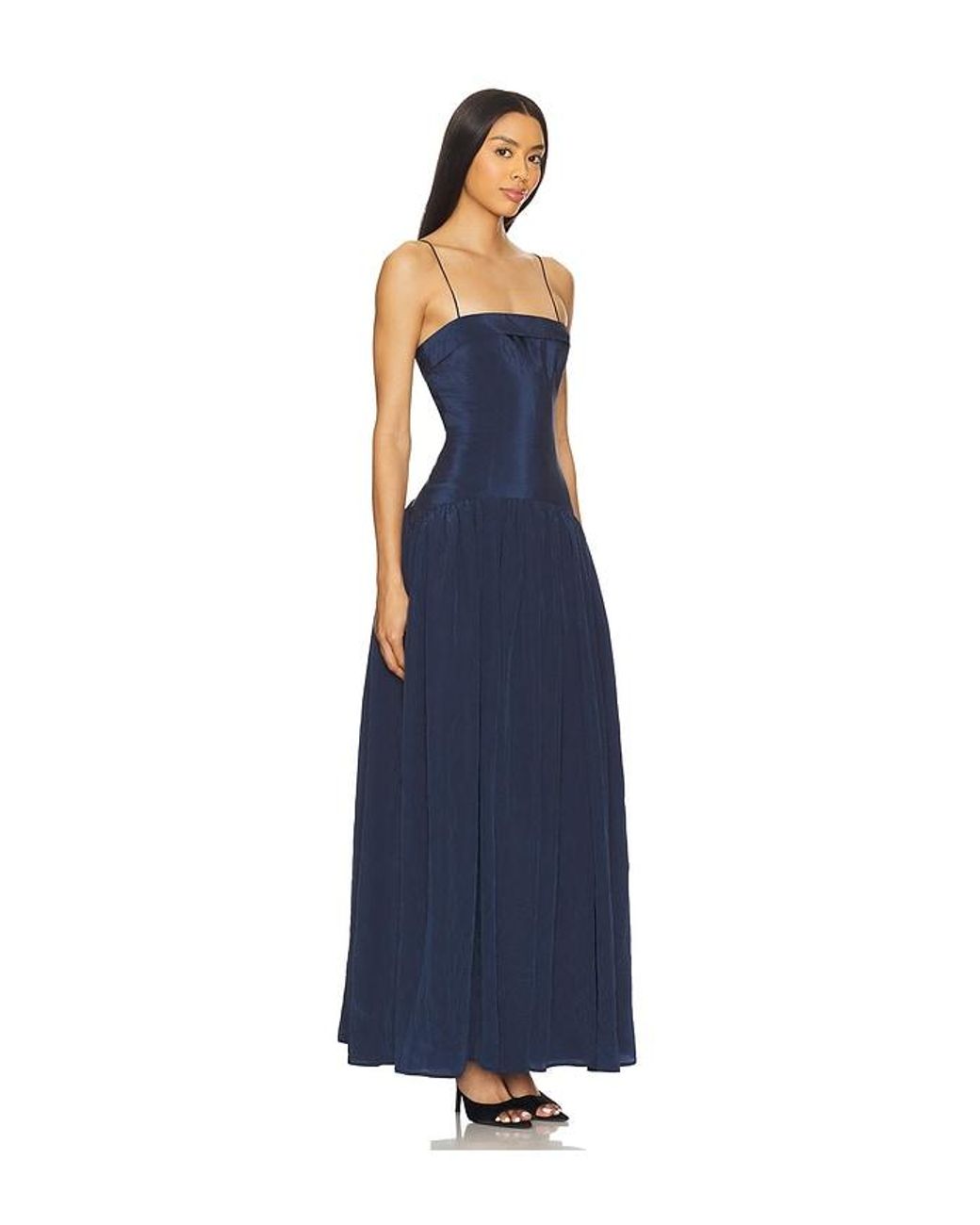 Lovers + Friends Blue Laura Maxi Dress
