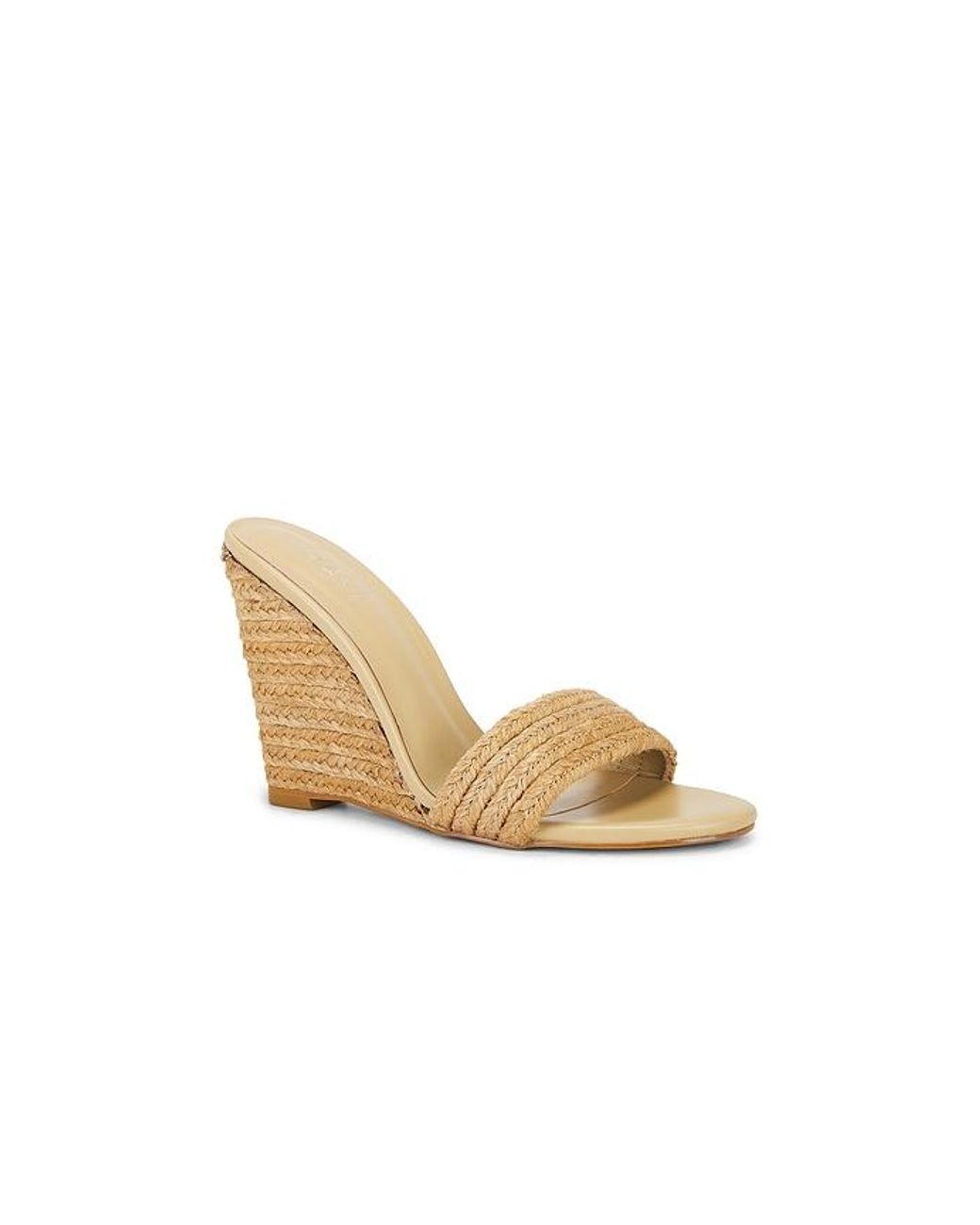 Raye White Wedges Millie