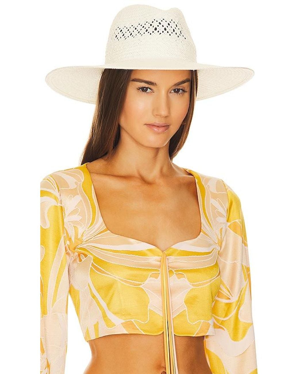 Hat Attack Yellow Hut Luxe Packable