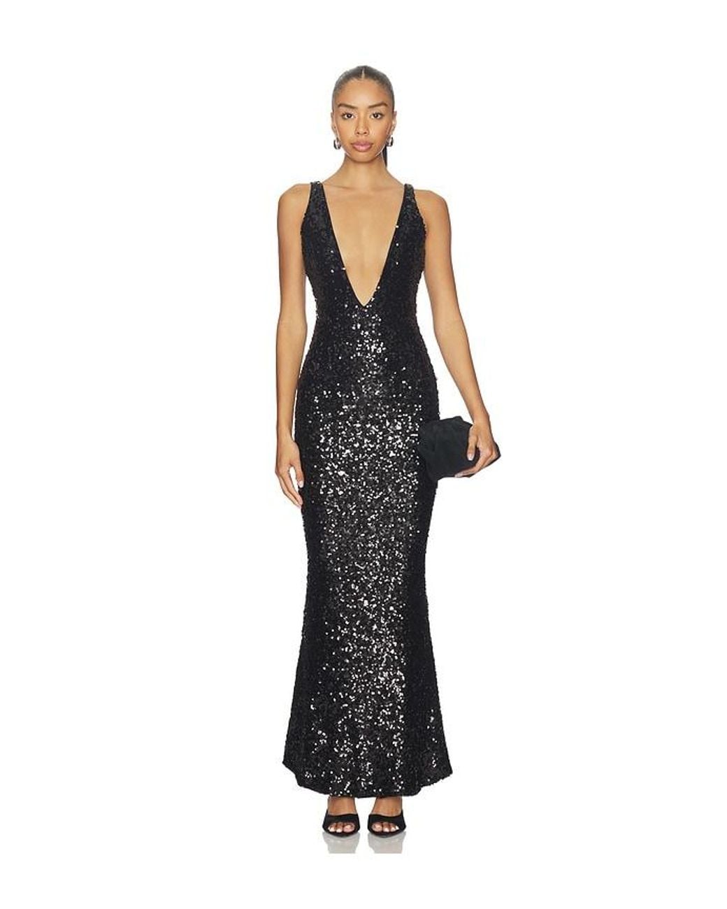 Zhivago Black The Bloom Way Gown