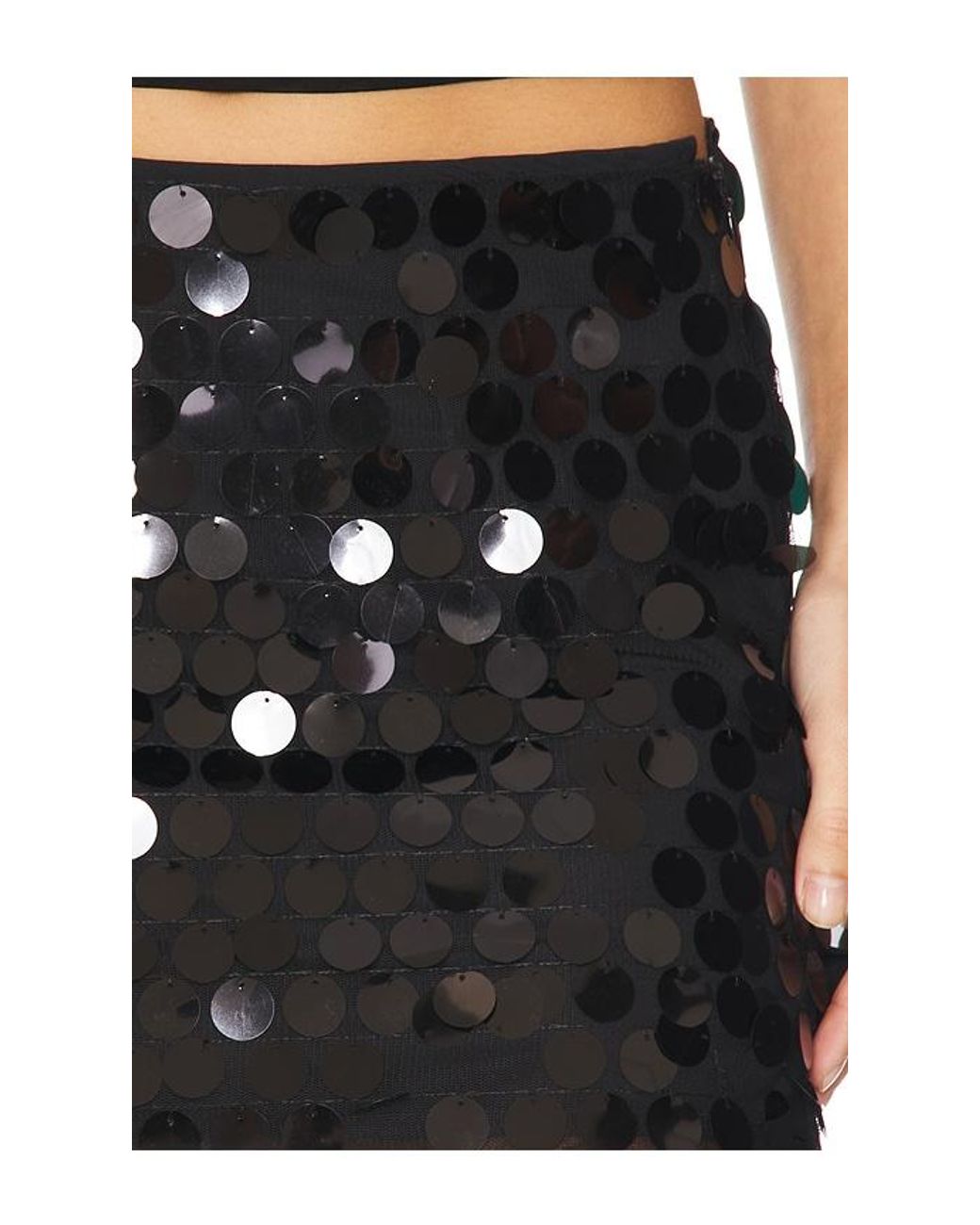 superdown Black Bebe Mini Skirt