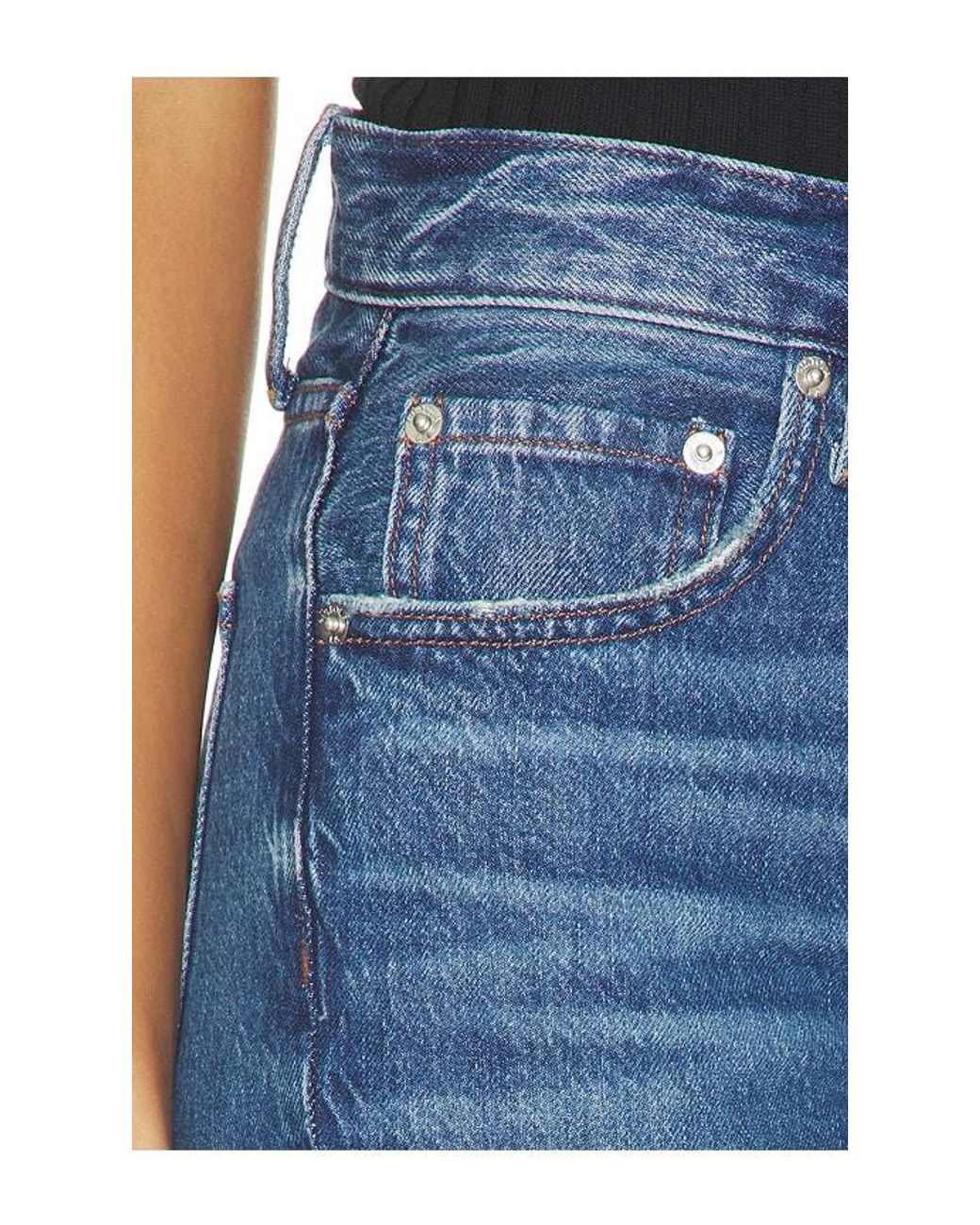 Pistola Blue Petite Dakota High Rise Authentic Bootcut Jean