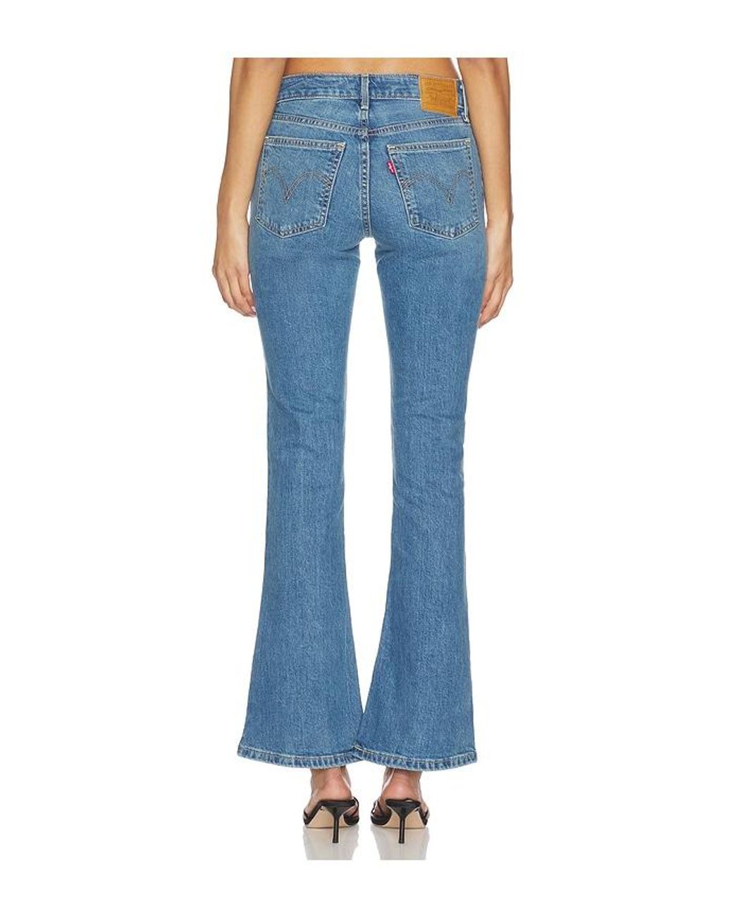 Levi's Blue Low Slim Boot