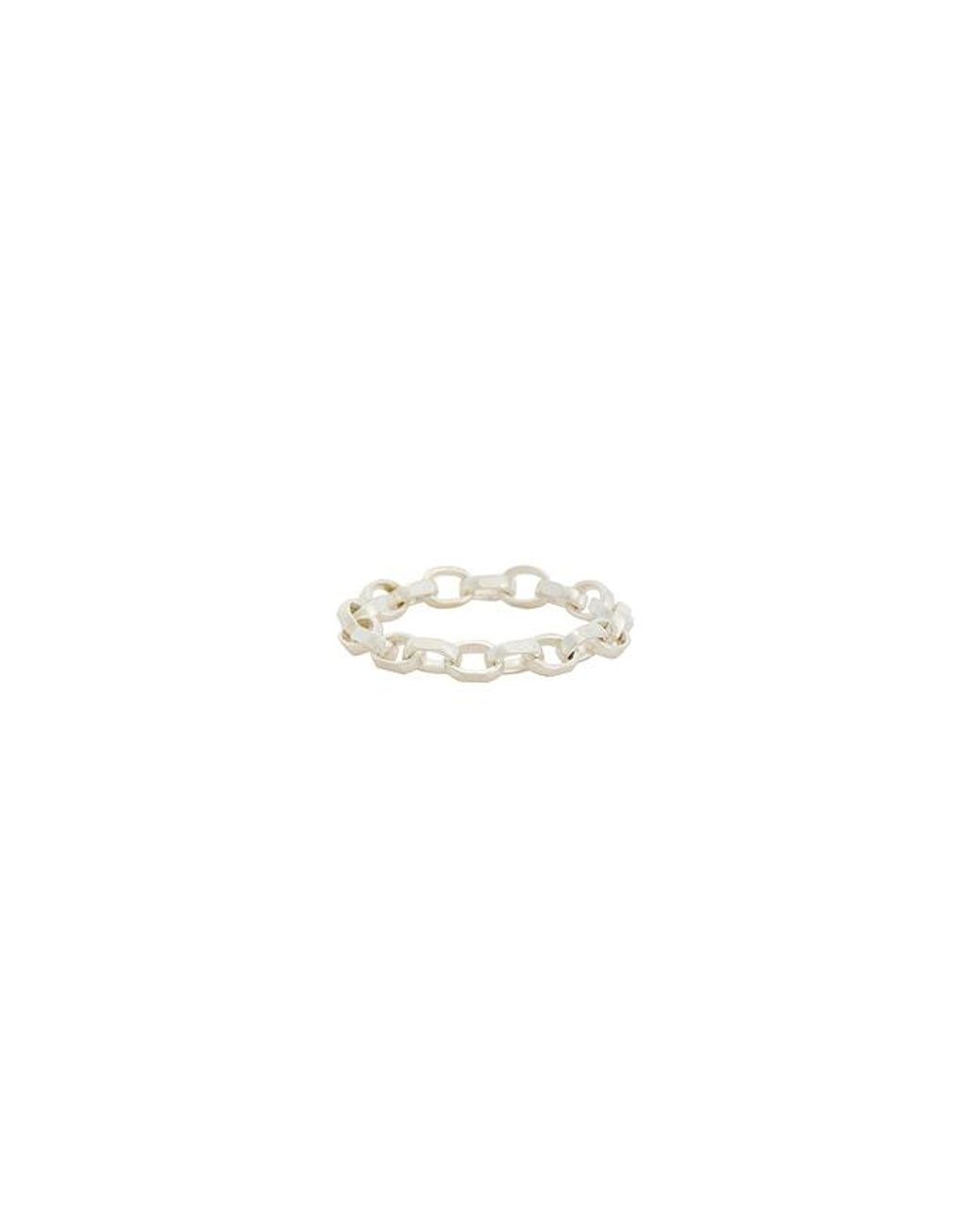 Loren Stewart Multicolor Rolo Chain Ring