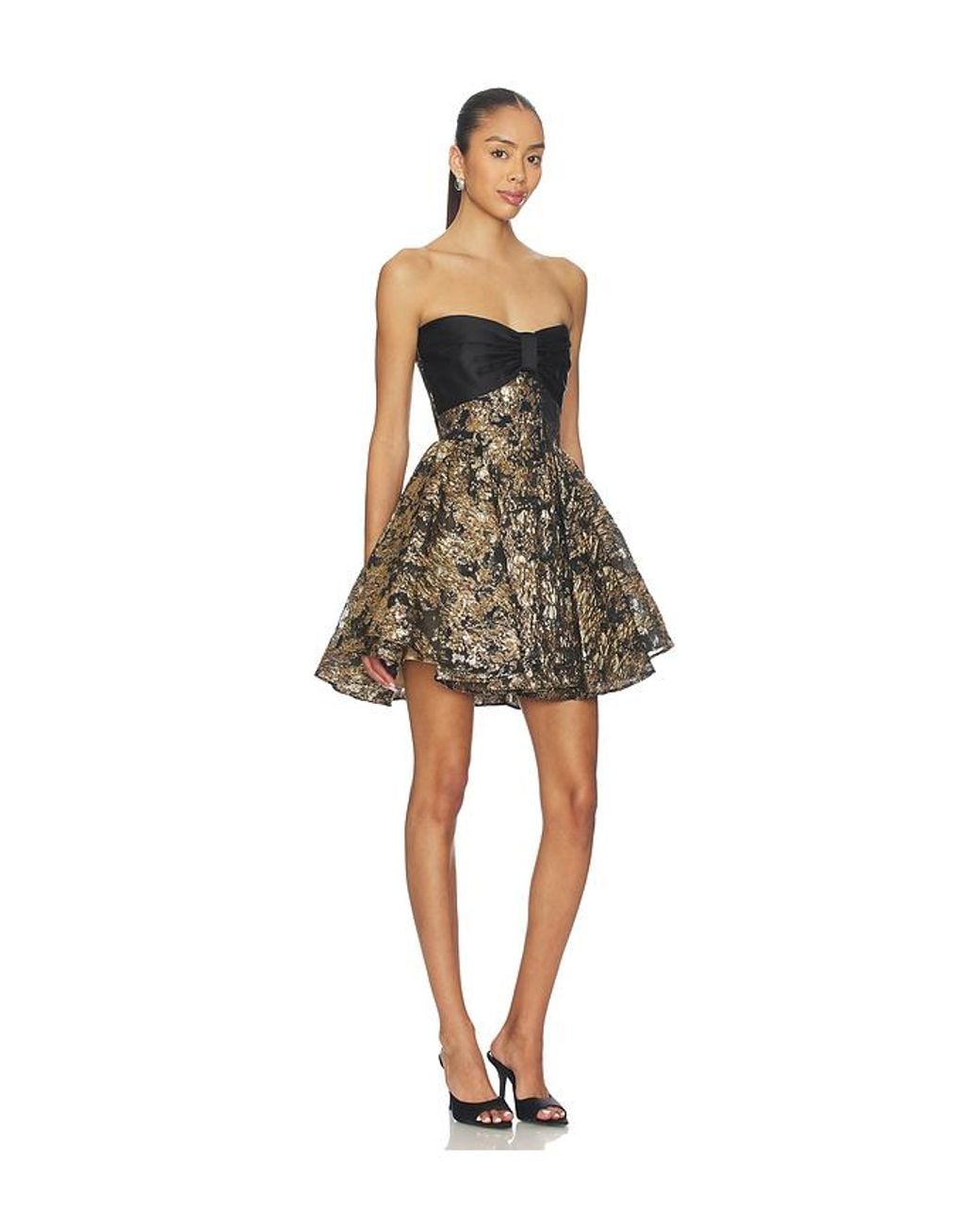 SAU LEE Multicolor Jolene Mini Dress