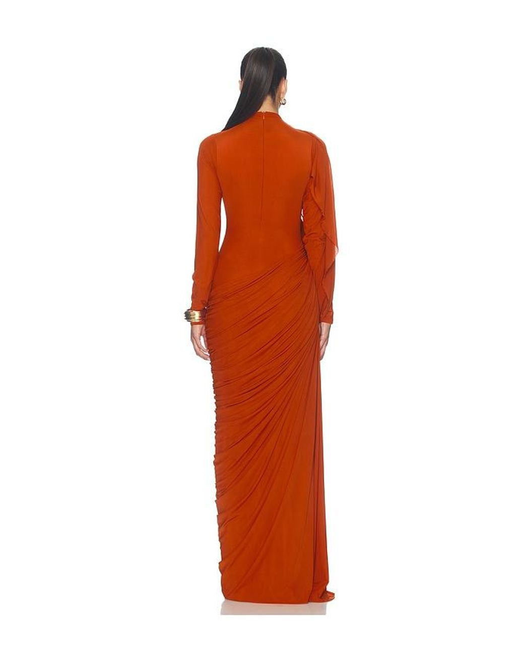 Deme by Gabriella Orange Suzie Dress
