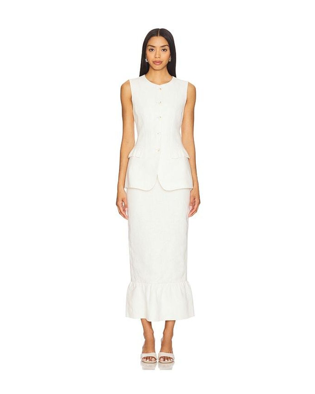 Posse White Matilda Gilet