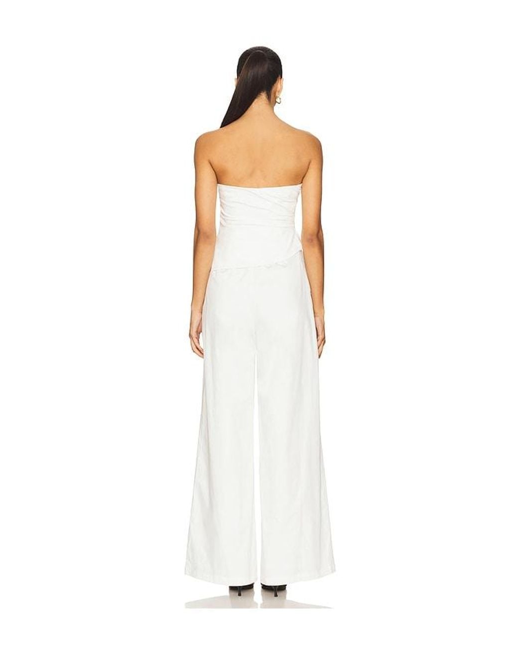 Et Ochs White Loren Jumpsuit