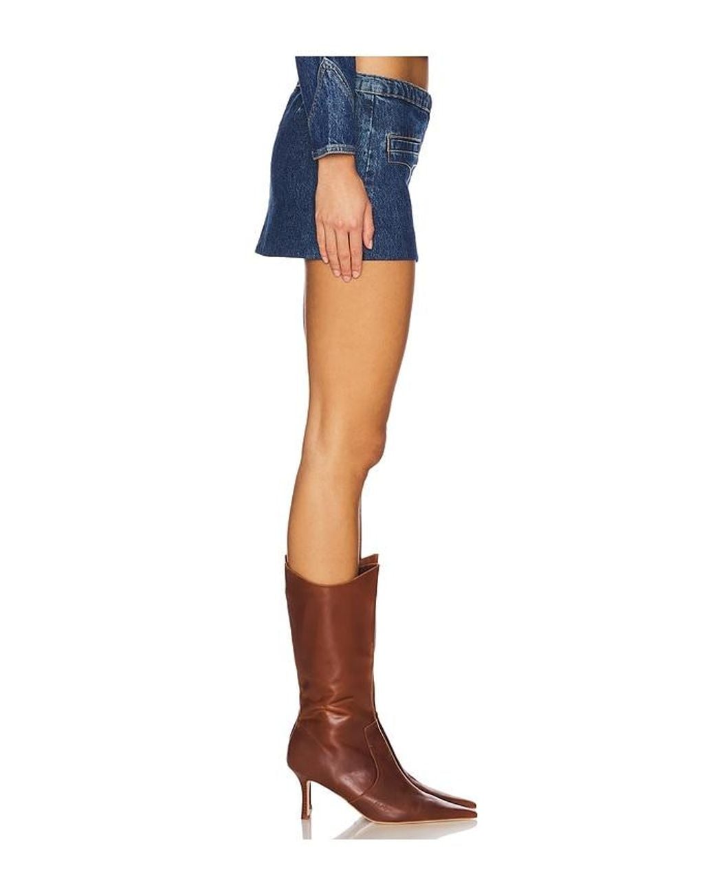 Urban Outfitters Blue Bandit Micro Mini Skirt