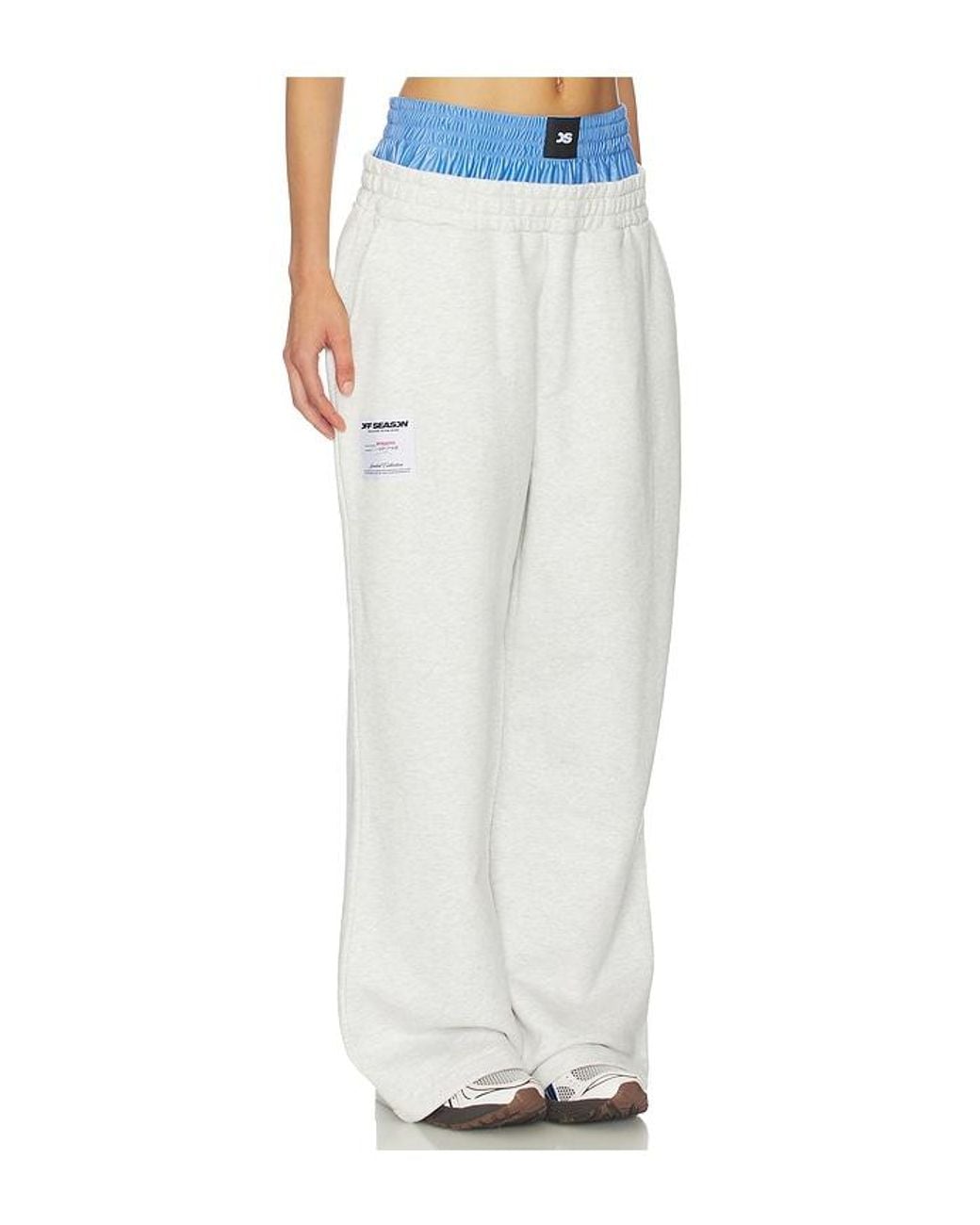 OFF SEASON White Layered Wide Pant