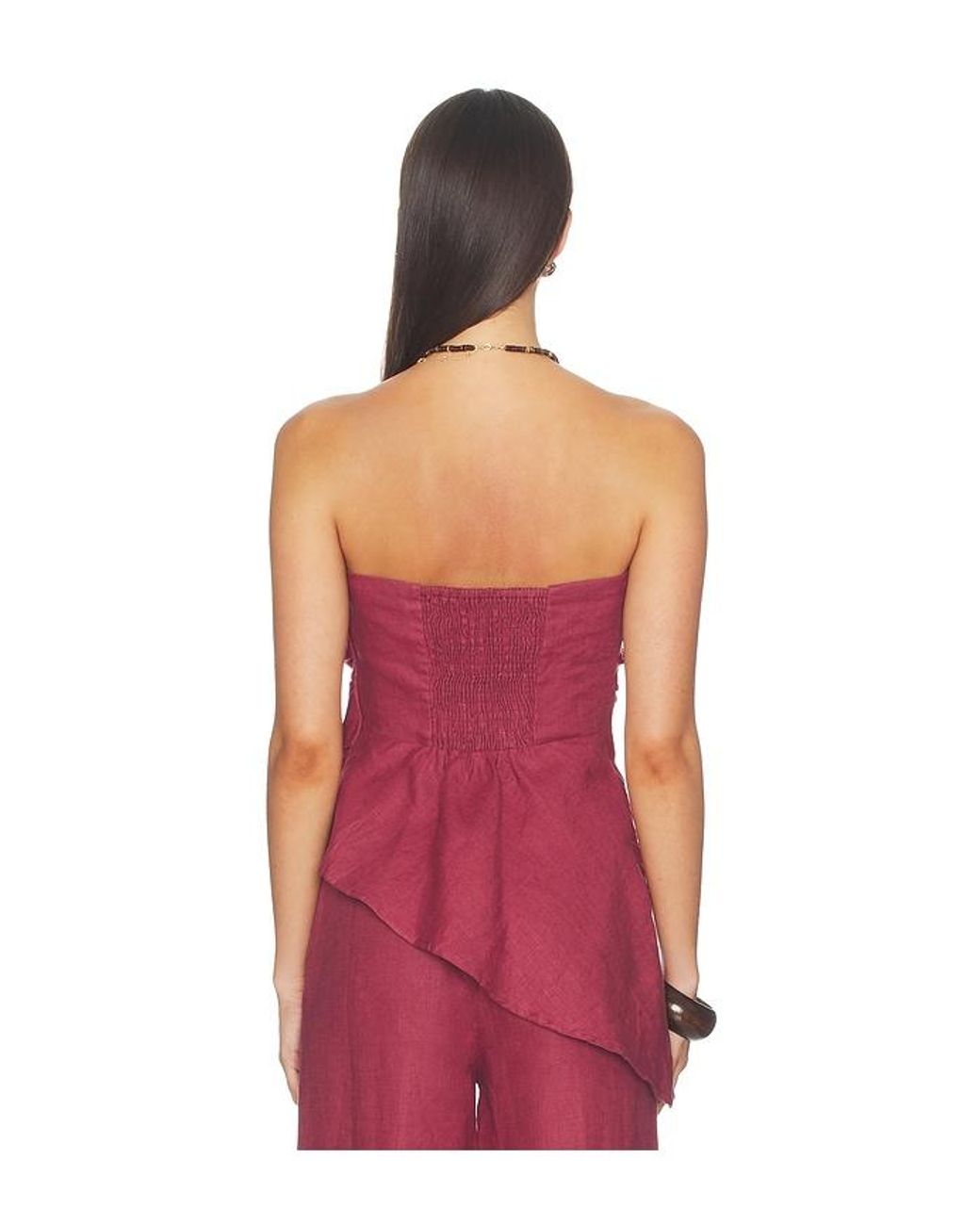 Faithfull The Brand Red Nera Top