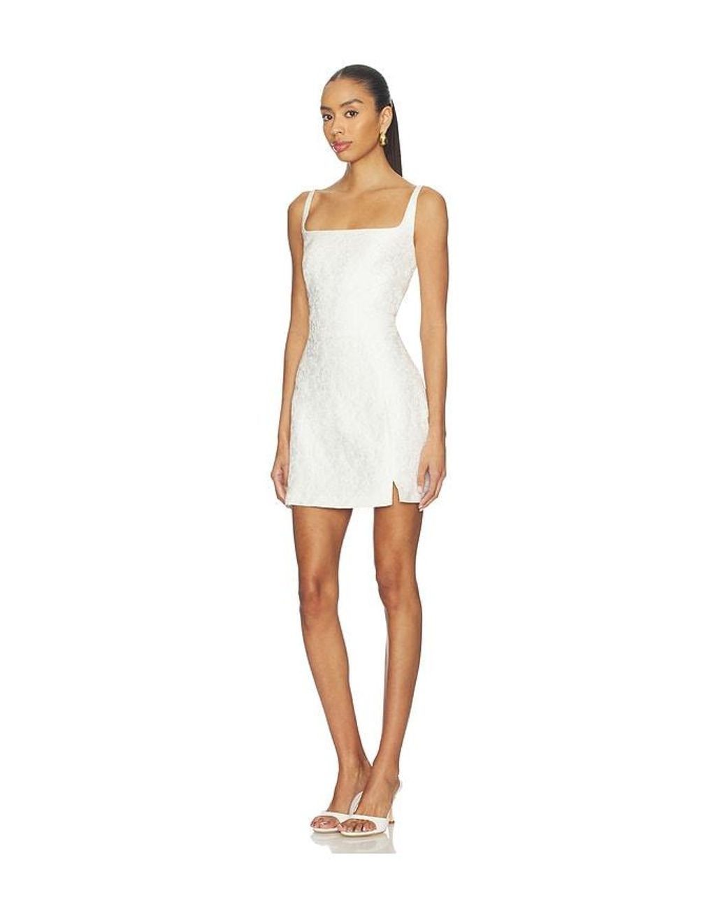 Amanda Uprichard White Coco Dress