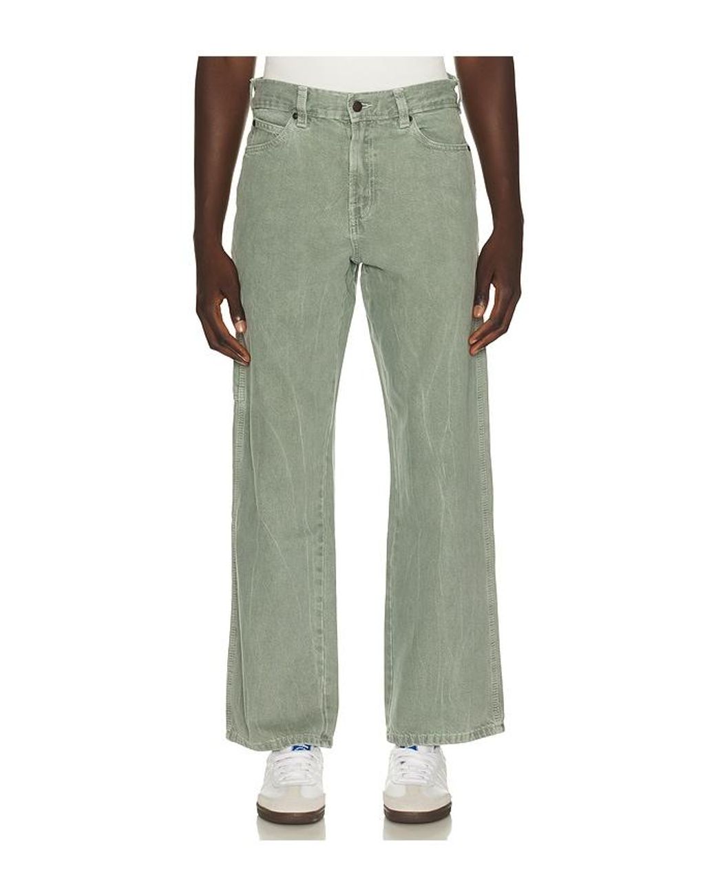 Dickies Green 1993 Loose Straight Carpenter Jean for men