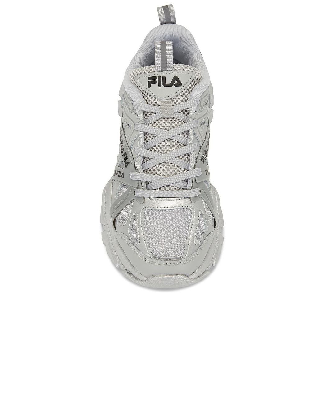 Fila metallic silver hotsell