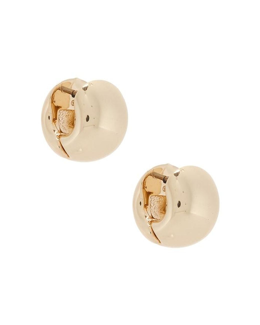 Jenny Bird White Mini Gemma Hoops