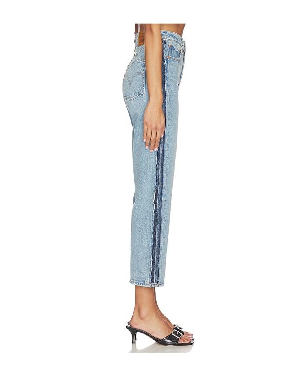 Levi's Blue Ribcage Ankle Decon Straight