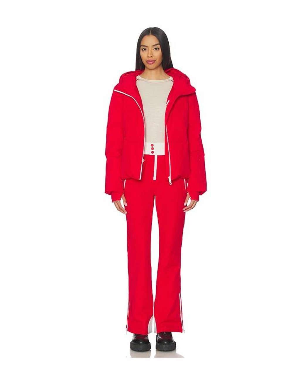 Jourden Red Palmer Pant