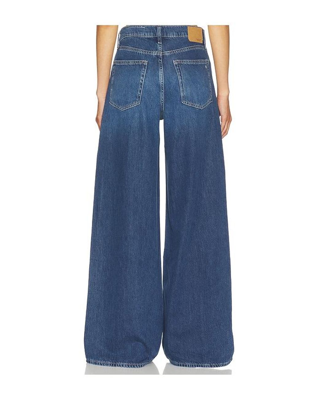 Rag & Bone Blue Weite Jeans Sofie
