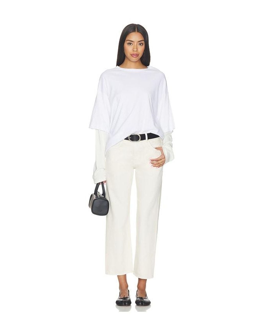 Denimist White Lucy Boyfriend Jean
