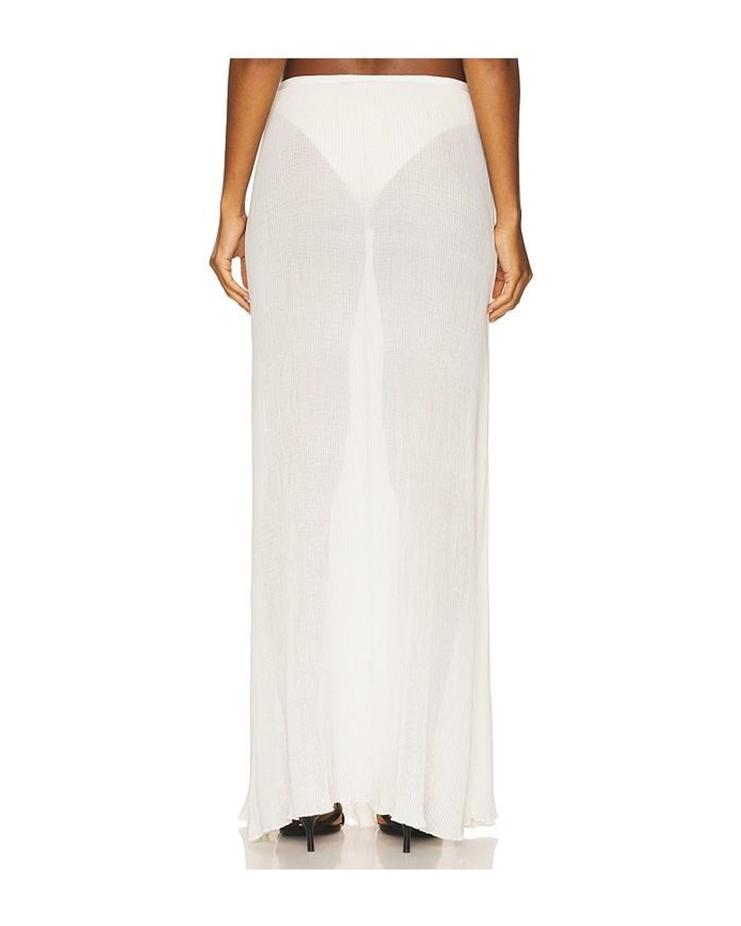 Lioness White Ford Maxi Skirt