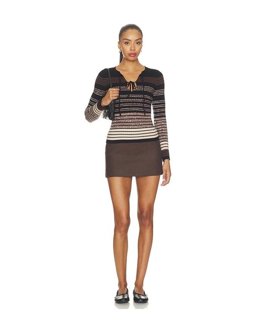 Heartloom Black Lola Top