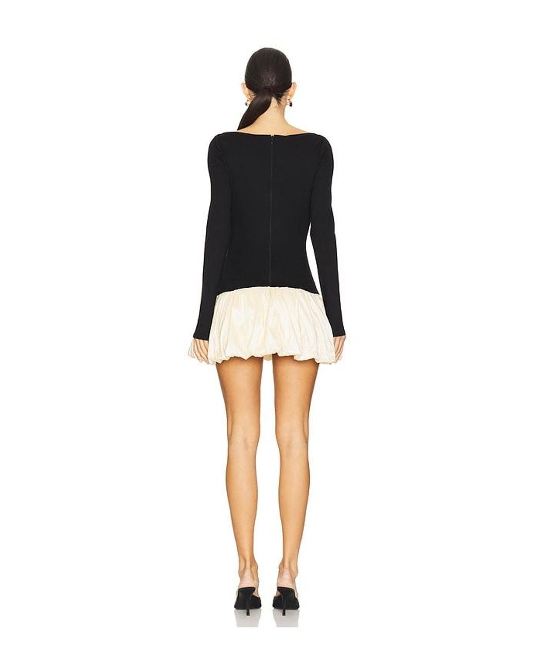MAJORELLE Black Marla Mini Dress