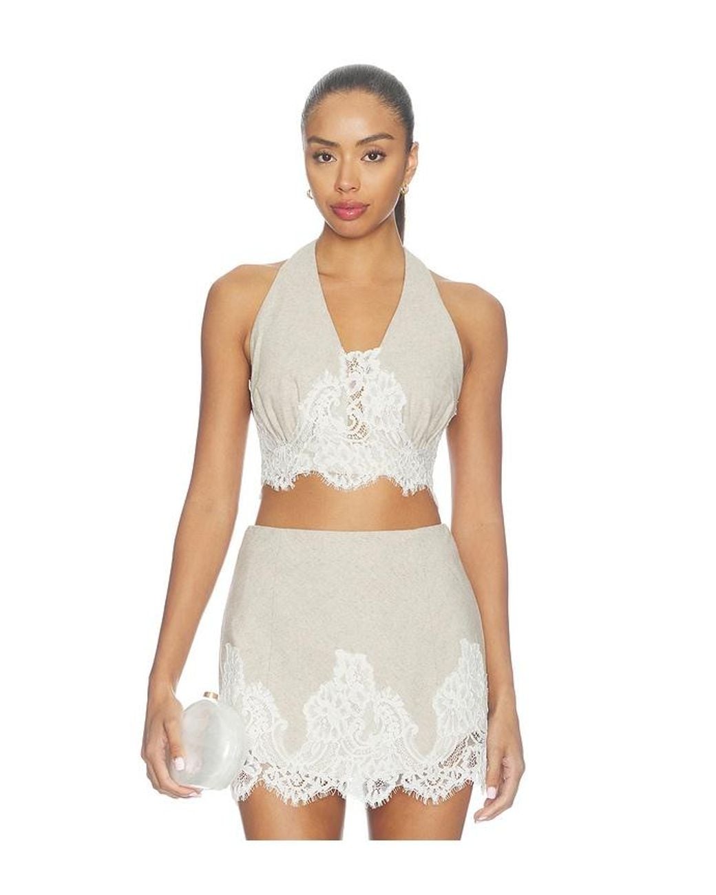 V. Chapman White Lavinia Top