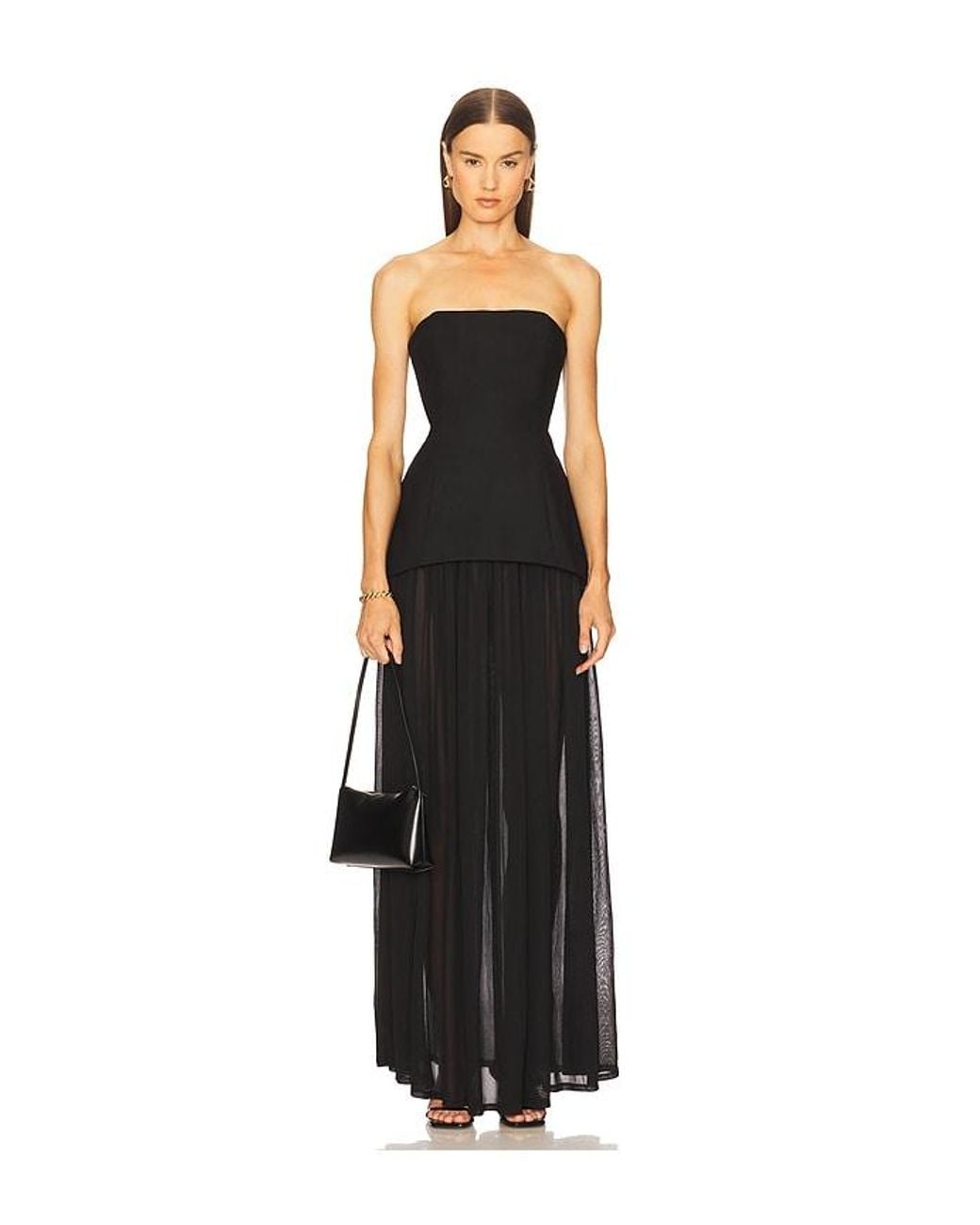 Michael Costello Black X Revolve Ruiz Maxi Dress