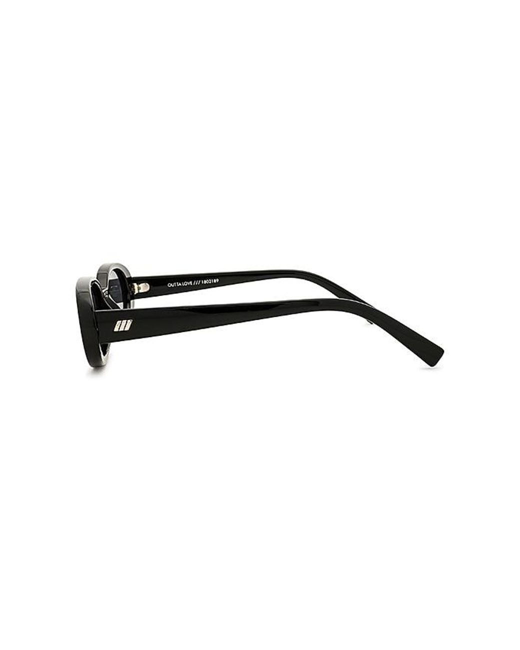 Le Specs Outta Love Black