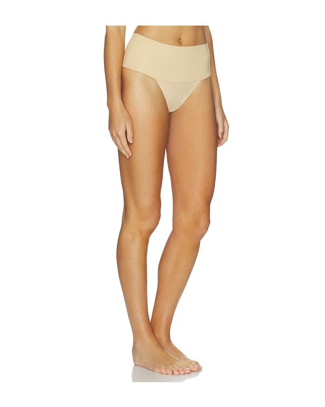 Spanx White Supersmooth Undie-Tectable Thong