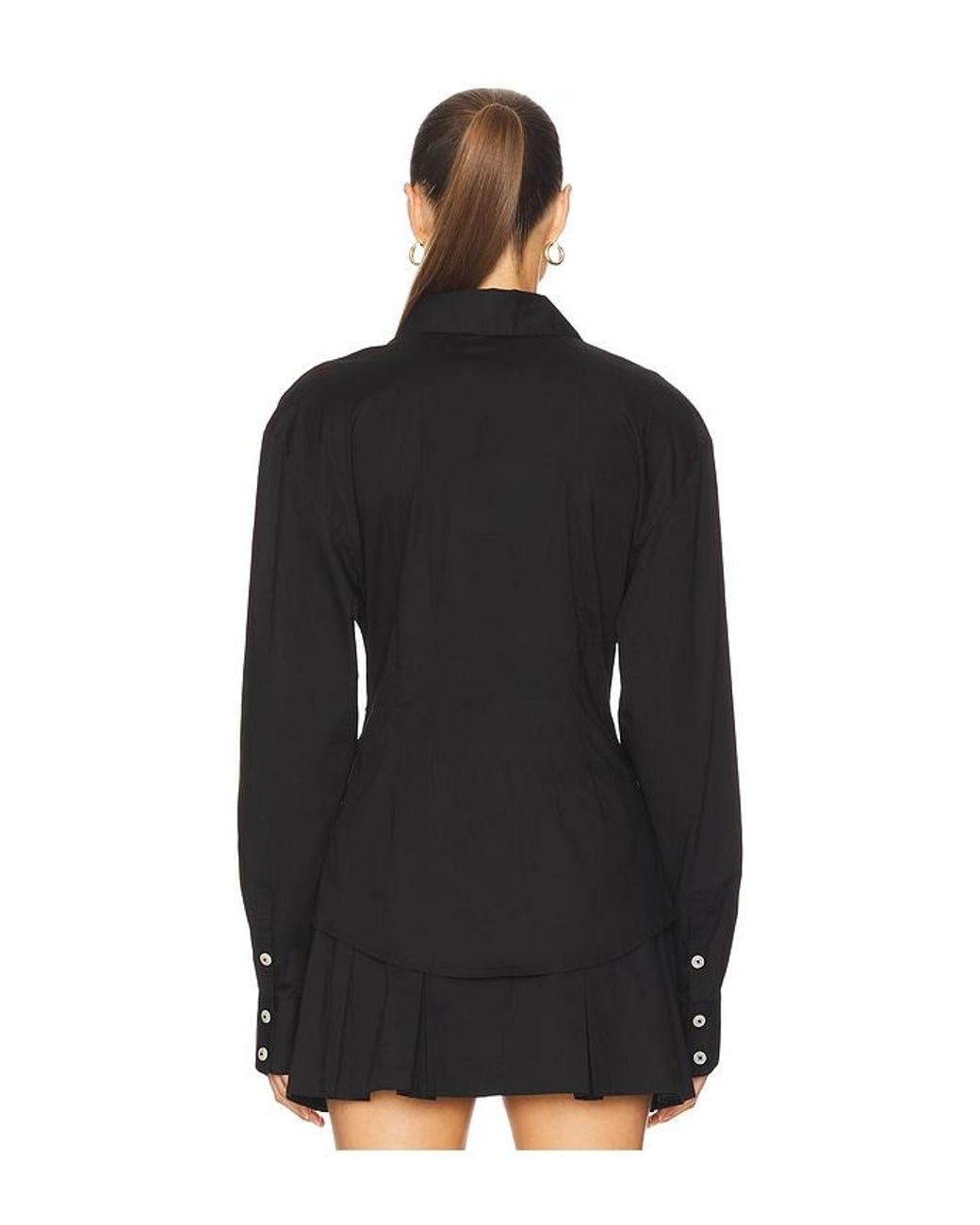 Lovers + Friends Black Nicole Top