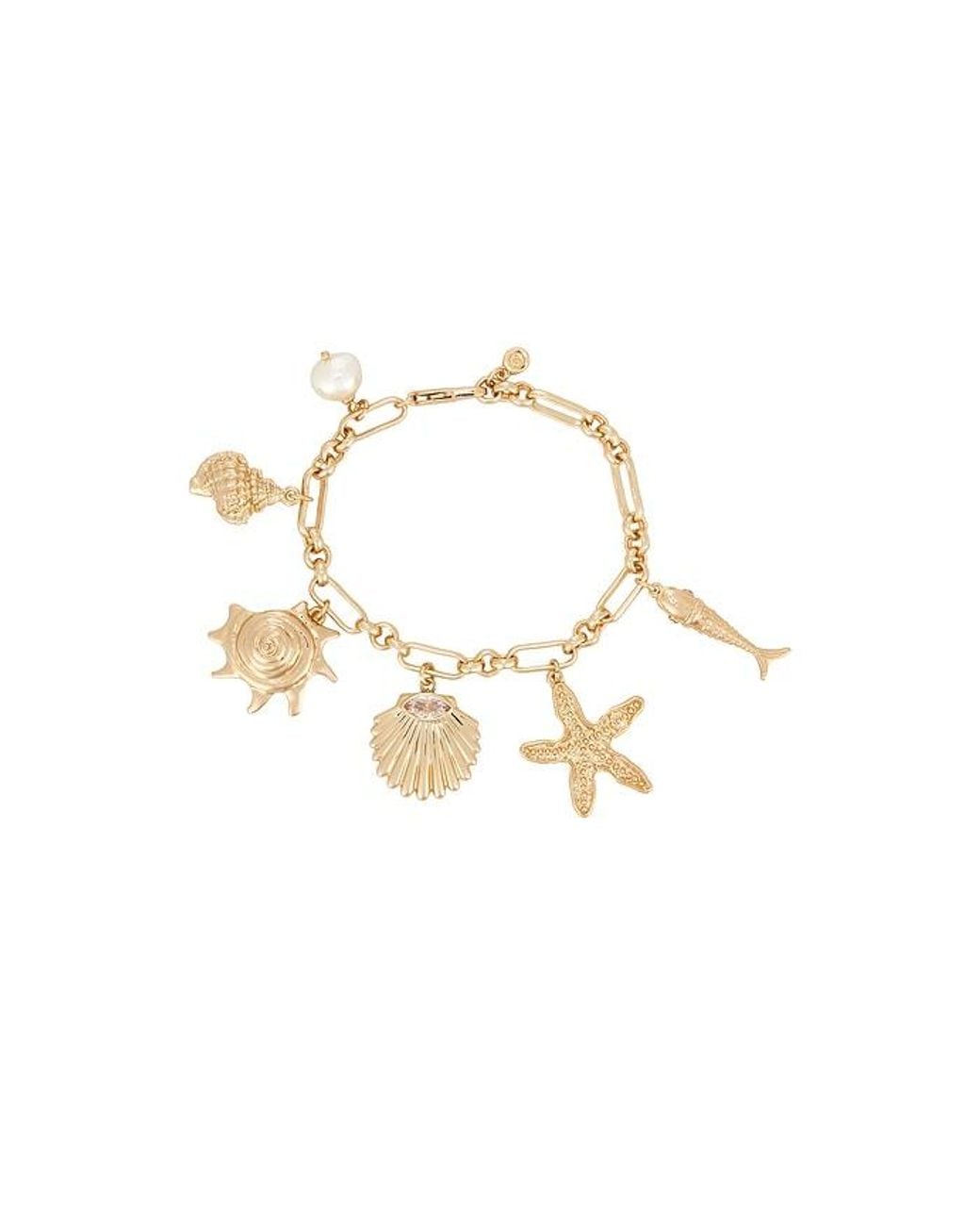 Ettika Metallic Oceanic Dreams Charm Bracelet
