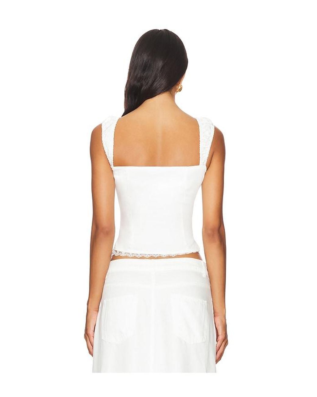 Lioness White Palmer Corset