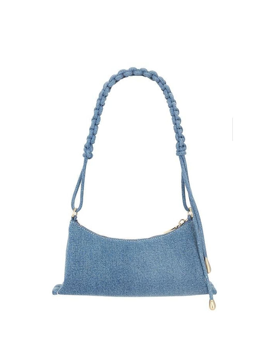 Cult Gaia Blue Osa Shoulder Bag
