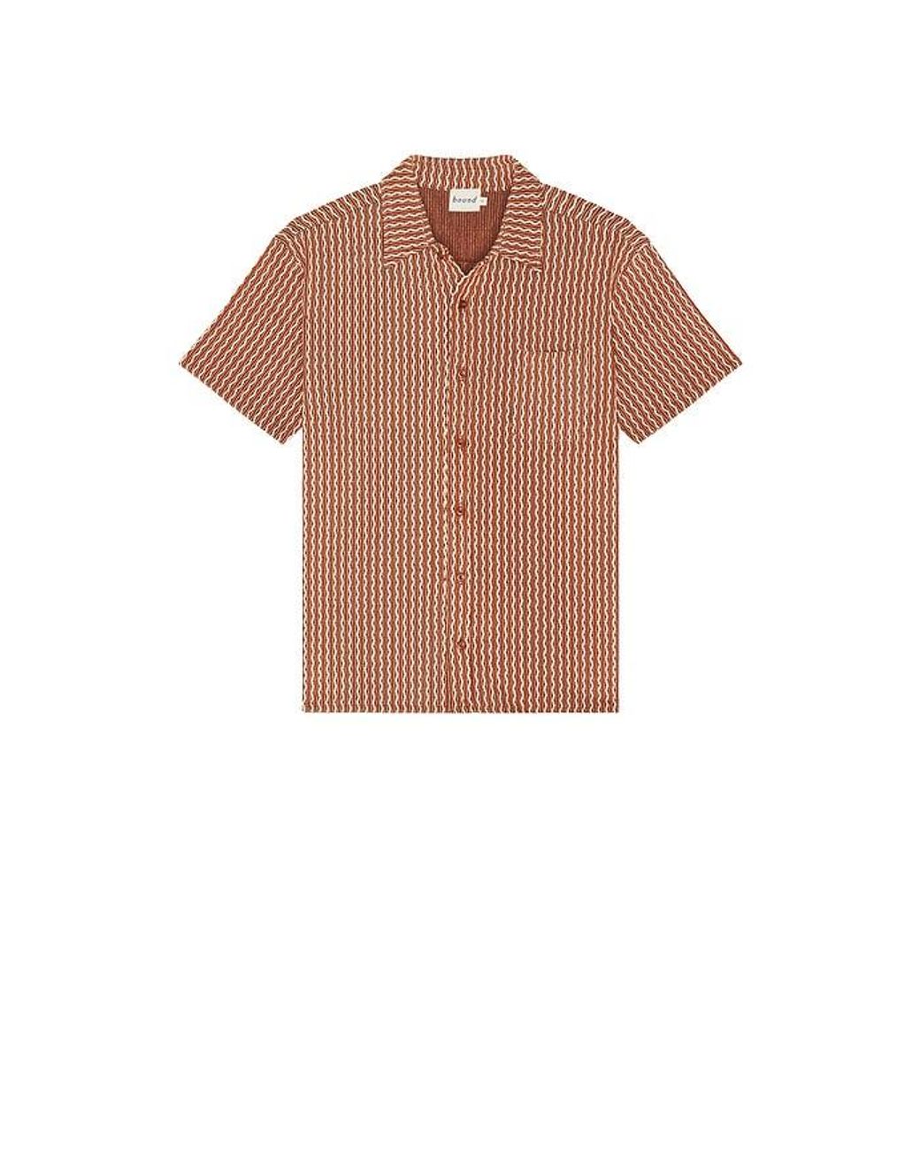 BOUND Polohemd in Brown für Herren