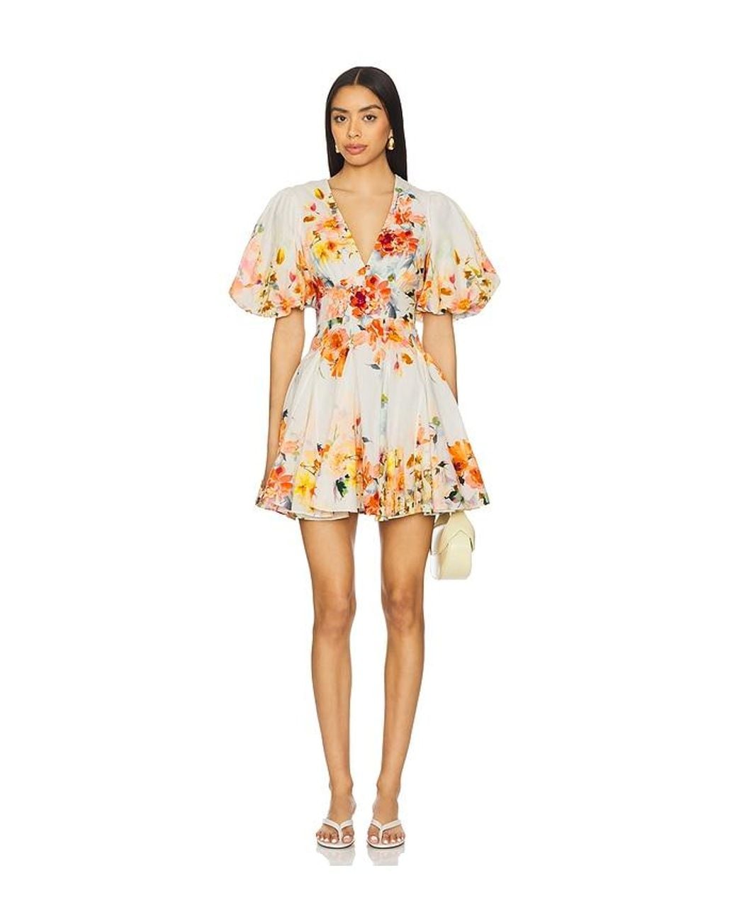 Hemant & Nandita Multicolor Short Dress
