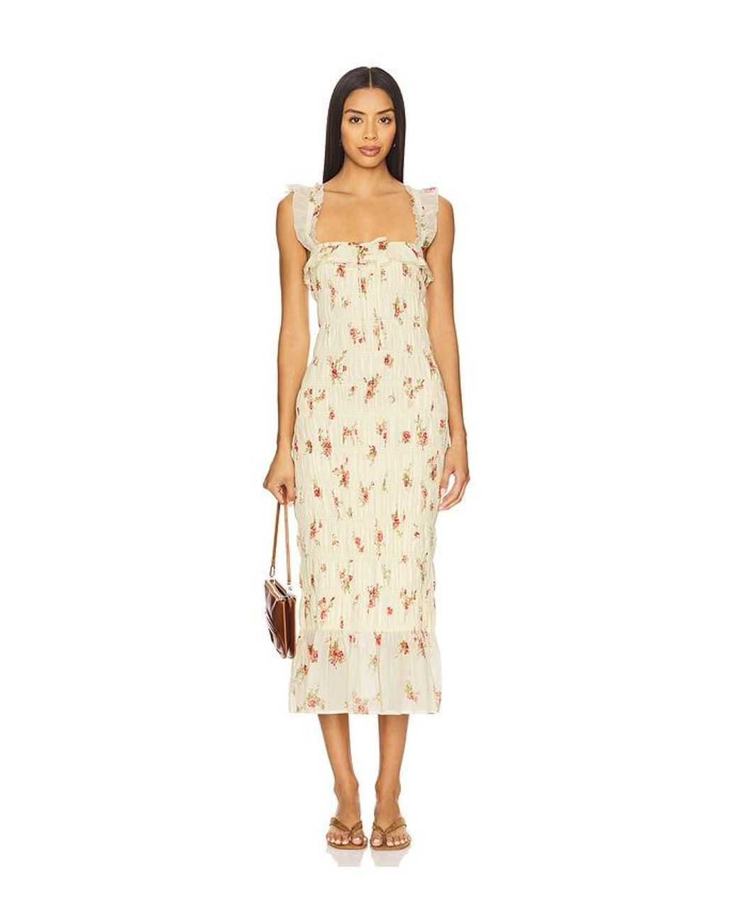 Tularosa Multicolor Esmie Midi Dress