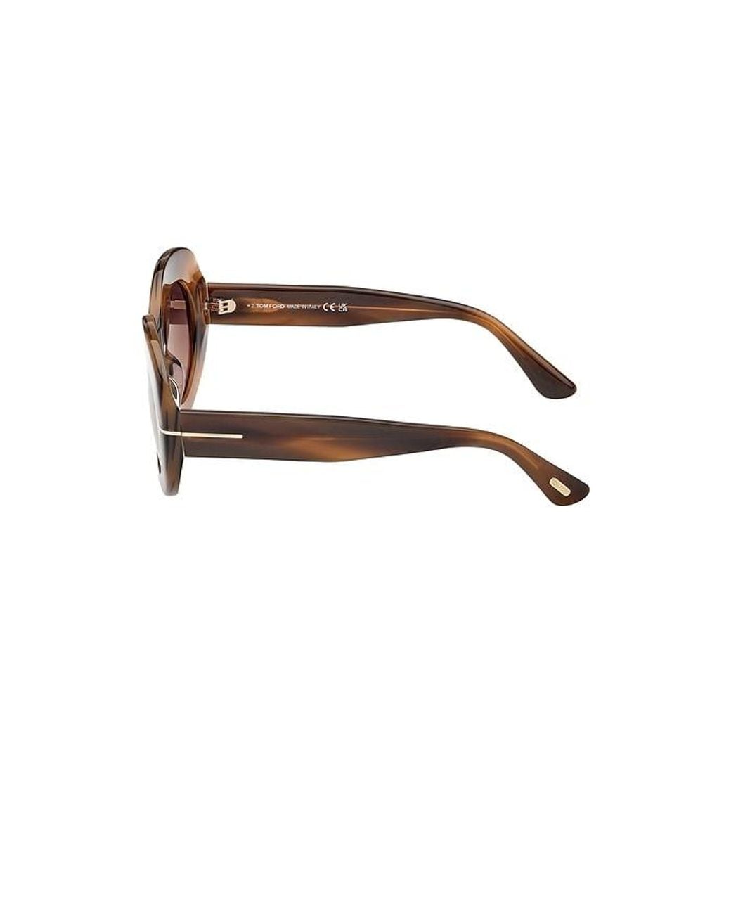 Tom Ford Brown Claudette Sunglasses