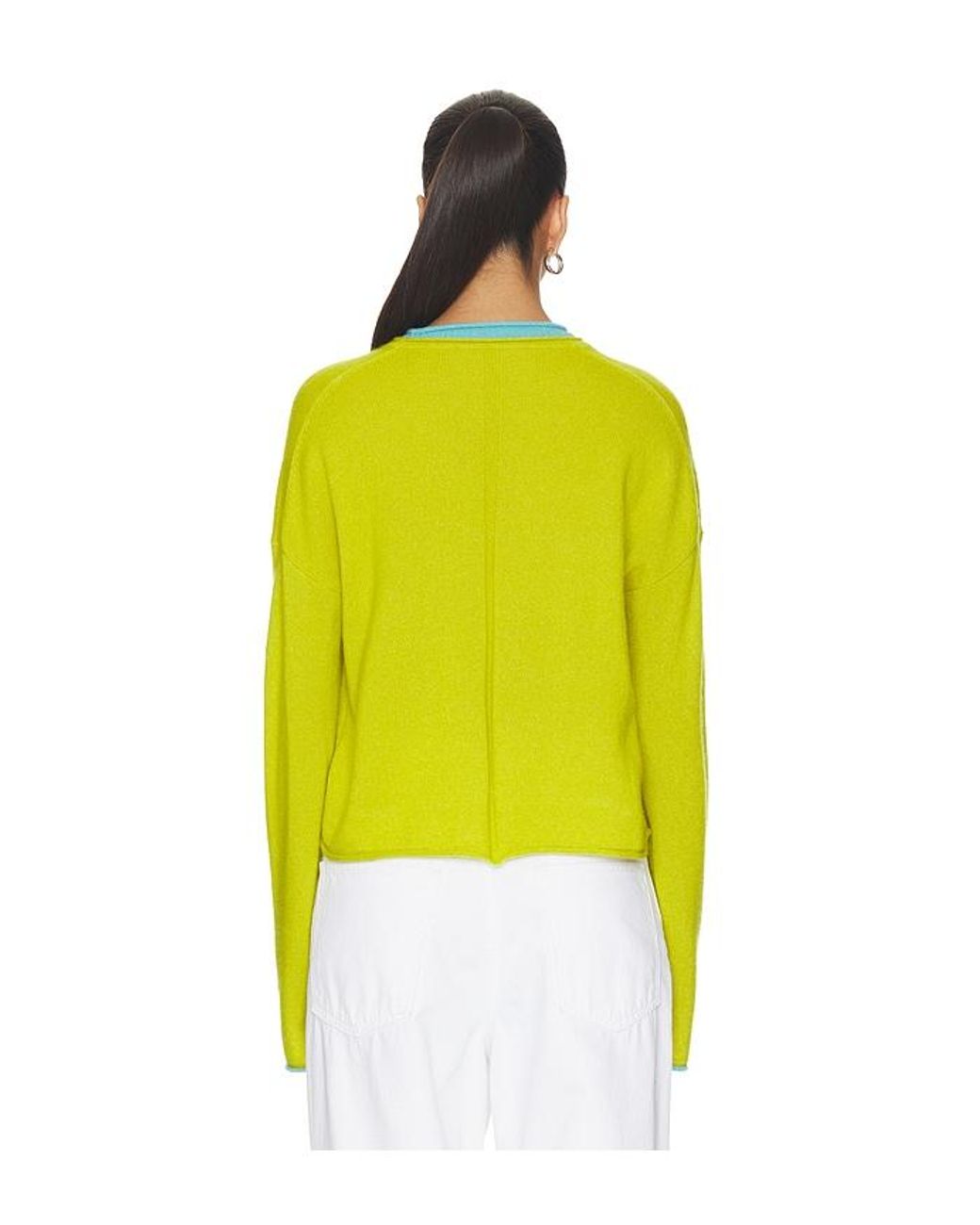 La Ligne Yellow Dominick Sweater