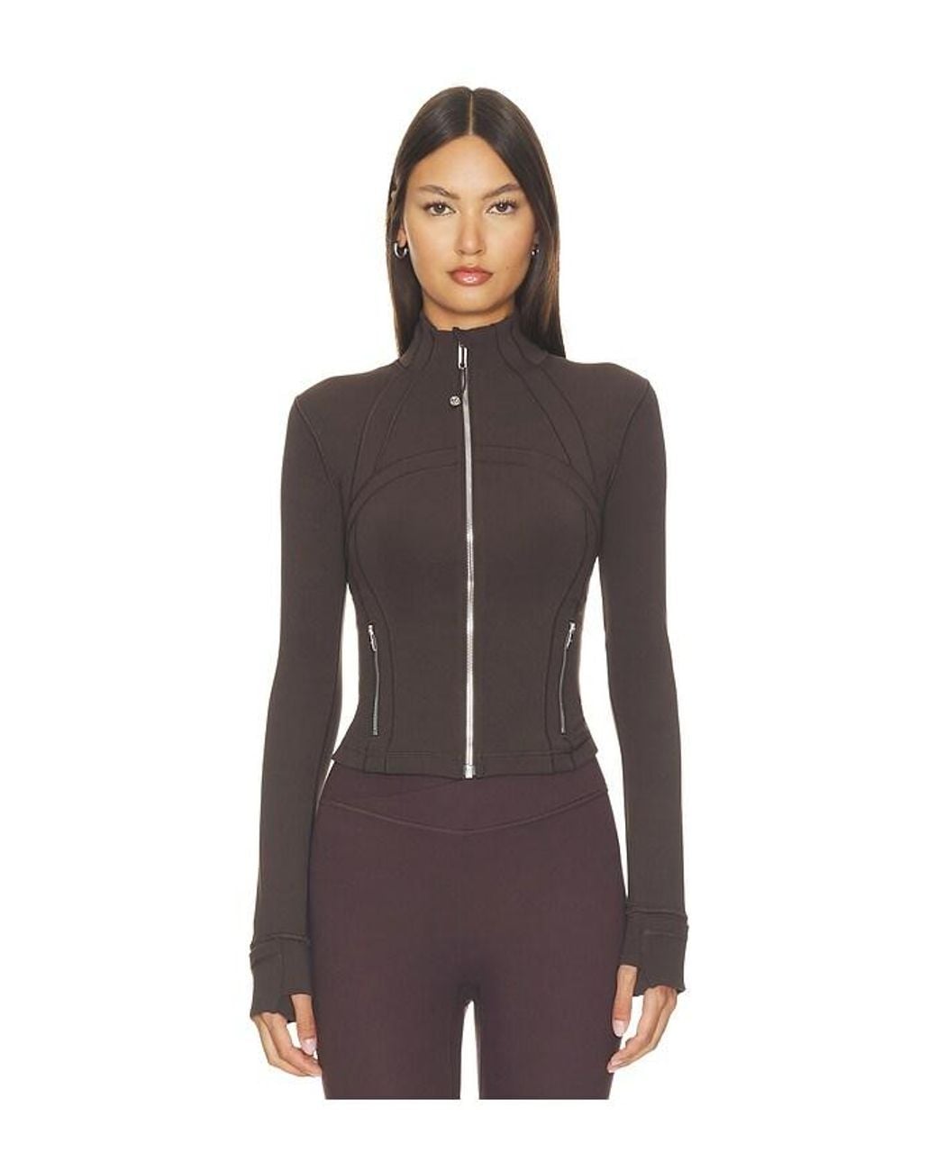 lululemon athletica Purple Define Cropped Jacket Nulu