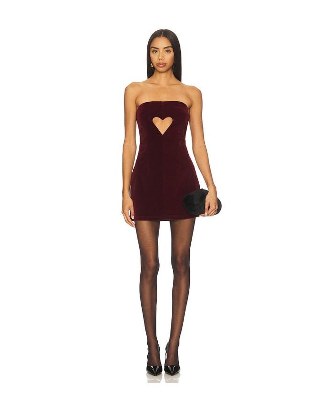 MORE TO COME Red Gionna Mini Dress