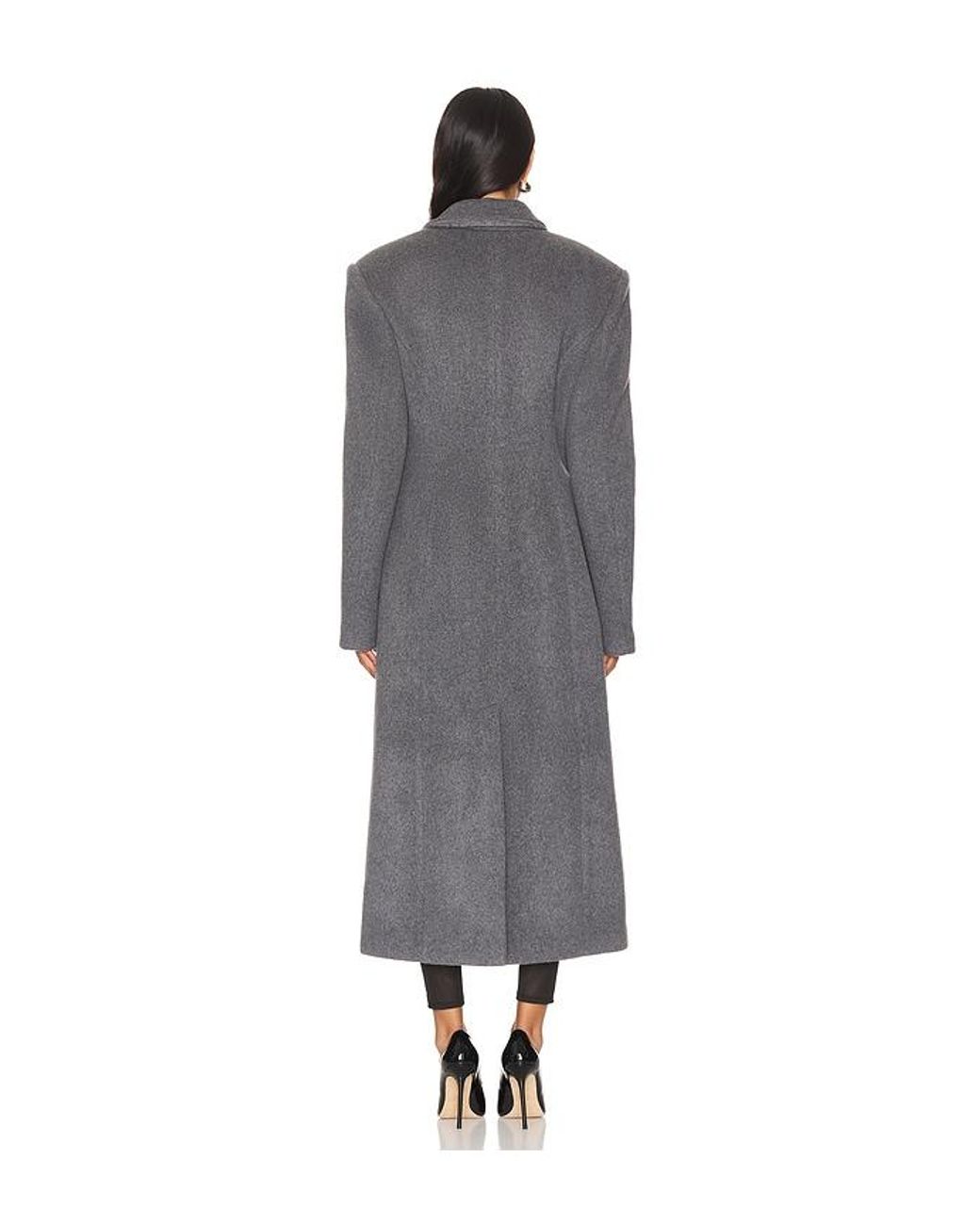 Lovers + Friends Gray Ellie Coat