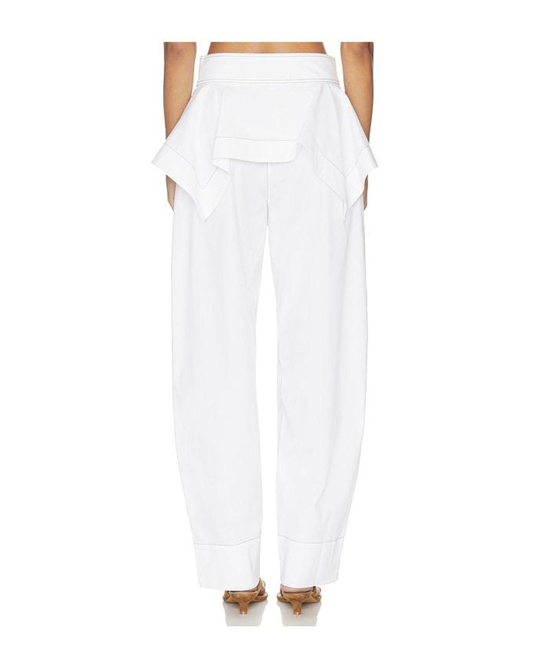 Amir Taghi White Marti Pant