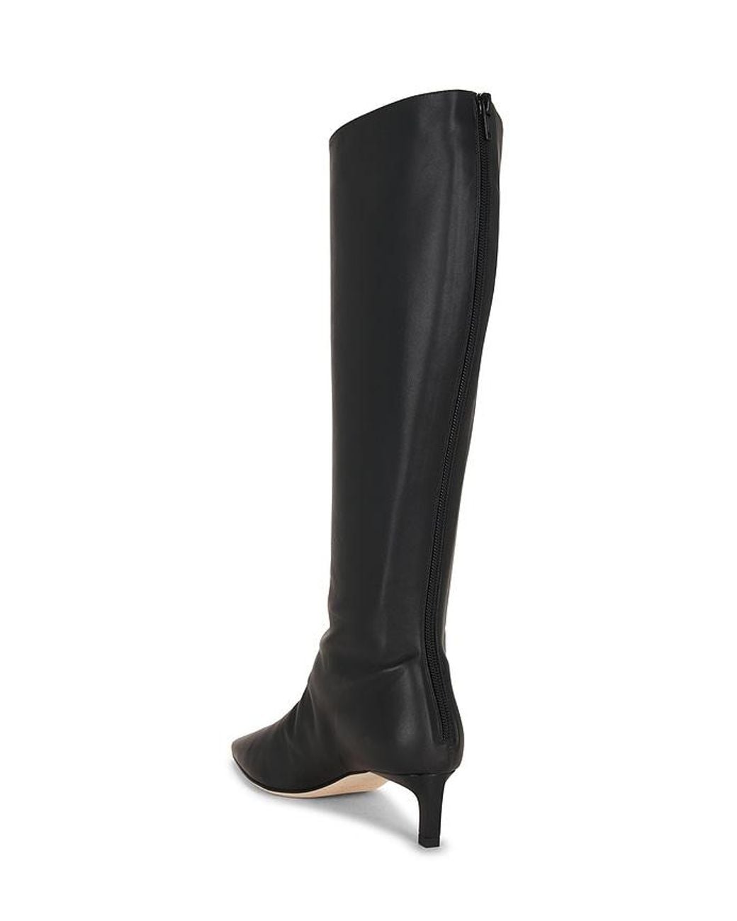 Dear Frances Black Topo Knee Boot